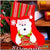 Christmas Stocking Gift Bags Christmas Decorations for Home New Year 2020 Gifts Bag Navidad Socks Natal Tree Decoration Presents