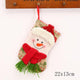 Christmas Stocking Gift Bags Christmas Decorations for Home New Year 2020 Gifts Bag Navidad Socks Natal Tree Decoration Presents