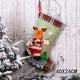 Christmas Stocking Gift Bags Christmas Decorations for Home New Year 2020 Gifts Bag Navidad Socks Natal Tree Decoration Presents