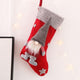 Christmas Stockings Holders With 3D Gnome Doll Xmas Tree Hanging Pendant Fireplace Ornaments Holiday Decorations Regali Natale
