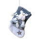 Christmas Stockings Holders With 3D Gnome Doll Xmas Tree Hanging Pendant Fireplace Ornaments Holiday Decorations Regali Natale