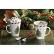 Christmas Tree Peppermint Mug with Spoon