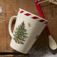 Christmas Tree Peppermint Mug with Spoon