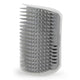 Comfortable Cat Massager Corner Massage Brush Plastic Fixed Hair Removal Comb Scratch Itches Pet Grooming Supplies with catnip