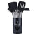 Cooking Tool Set Silicone Kitchen High Quality Temperature Resistance Cookware Set With Storage Box Turner Tongs Spatula Spoon