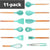 Cooking tool sets  Non-toxic cooking baking kitchen tools utensils silicone shovel spoon scraper brush spade whisk turner