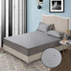 Cotton Waterproof Mattress Cover Four Corners With Elastic Band Mattress Protector For Bed Wetting Anti-mite 1 PC