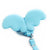 Cute Angel Cat Dog Collar Leash Set Adjustable Nylon Pet Puppy Lead Rope Belt Small Dog Cat Walking Harness Rope Pets Supplies