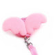 Cute Angel Cat Dog Collar Leash Set Adjustable Nylon Pet Puppy Lead Rope Belt Small Dog Cat Walking Harness Rope Pets Supplies