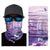 Cycling Motorcycle Head Scarf Neck Warmer Skull Face Mask Scarf Ski Balaclava Headband Mask Scary halloween Face Shield Outdoor