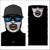 Cycling Motorcycle Head Scarf Neck Warmer Skull Face Mask Ski Balaclava Headband Mask Scary Halloween Face Shield Outdoor