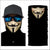 Cycling Motorcycle Head Scarf Neck Warmer Skull Face Mask Ski Balaclava Headband Mask Scary Halloween Face Shield Outdoor