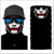 Cycling Motorcycle Head Scarf Neck Warmer Skull Face Mask Ski Balaclava Headband Mask Scary Halloween Face Shield Outdoor