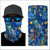Cycling Motorcycle Head Scarf Neck Warmer Skull Face Mask Ski Balaclava Headband Mask Scary Halloween Face Shield Outdoor
