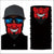 Cycling Motorcycle Head Scarf Neck Warmer Skull Face Mask Ski Balaclava Headband Mask Scary Halloween Face Shield Outdoor