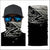 Cycling Motorcycle Head Scarf Neck Warmer Skull Face Mask Ski Balaclava Headband Mask Scary Halloween Face Shield Outdoor