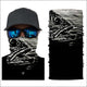 Cycling Motorcycle Head Scarf Neck Warmer Skull Face Mask Ski Balaclava Headband Mask Scary Halloween Face Shield Outdoor