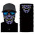 Cycling Motorcycle Head Scarf Neck Warmer Skull Face Mask Ski Balaclava Headband Mask Scary Halloween Face Shield Outdoor
