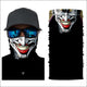 Cycling Motorcycle Head Scarf Neck Warmer Skull Face Mask Ski Balaclava Headband Mask Scary Halloween Face Shield Outdoor
