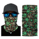 Cycling Motorcycle Head Scarf Neck Warmer Skull Face Mask Ski Balaclava Headband Mask Scary halloween Face Shield Outdoor