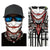 Cycling Motorcycle Head Scarf Neck Warmer Skull Face Mask Ski Balaclava Headband Mask Scary halloween Face Shield Outdoor