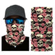 Cycling Motorcycle Head Scarf Neck Warmer Skull Face Mask Ski Balaclava Headband Mask Scary halloween Face Shield Outdoor