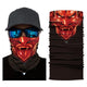 Cycling Motorcycle Head Scarf Neck Warmer Skull Face Mask Ski Mask Balaclava Headband Mask Scary halloween Face Shield Outdoor