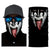 Cycling Motorcycle Neck Tube Ski Scarf Face Mask Balaclava Halloween Party skull Ghost Half Face Shield Mask protection