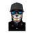 Cycling Motorcycle Neck Tube Ski Scarf Face Mask Balaclava Halloween Party skull Ghost Half Face Shield Mask protection