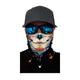 Cycling Motorcycle Neck Tube Ski Scarf Face Mask Balaclava Halloween Party skull Ghost Half Face Shield Mask protection
