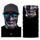 Cycling Motorcycle Neck Tube Ski Scarf Face Mask Balaclava Halloween Party skull Ghost Half Face Shield Mask protection