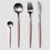 Dinnerware Set 304 Stainless Steel Cutlery Set Steak Knife Fork Set Coffee Spoon Teaspoon Flatware Tableware Kitchen Silverware