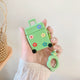 Dinosaur Earphone Case for Airpods 2 Case Cute Flower Cover for Apple Air pods Case Silicone Protective Earbuds Accessories Box