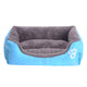 Dog Beds Paw Pet Sofa Waterproof Bottom Soft Fleece Warm Cat Bed House Petshop Dropshipping cama perro