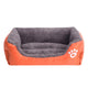 Dog Beds Paw Pet Sofa Waterproof Bottom Soft Fleece Warm Cat Bed House Petshop Dropshipping cama perro