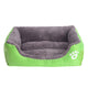 Dog Beds Paw Pet Sofa Waterproof Bottom Soft Fleece Warm Cat Bed House Petshop Dropshipping cama perro