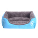 Dog Beds Paw Pet Sofa Waterproof Bottom Soft Fleece Warm Cat Bed House Petshop Dropshipping cama perro