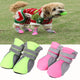 Dog Shoes Reflective Pet Shoes Booties Socks for Small Dogs Cats Puppy ChiHuaHua Anti-slip Footwear Indoor Walking Shoe 4PCS