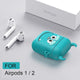 Earphone Case For AirPods Case Cartoon Bear Silicone Cover for Apple Air pods 2 Cute Earbuds Bag for Earpods Cases Accessoires