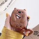 Earphone Case For AirPods Case Cartoon Bear Silicone Cover for Apple Air pods 2 Cute Earbuds Bag for Earpods Cases Accessoires