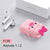 Earphone Case For AirPods Case Silicone Cute Love Anime Protective Cover For Apple Air pods 2 Headphone Earburd Case Ring Strap
