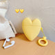 Earphone Case For AirPods Case Silicone Cute Love Anime Protective Cover For Apple Air pods 2 Headphone Earburd Case Ring Strap
