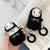 Earphone Case For AirPods Case Silicone Cute Love Anime Protective Cover For Apple Air pods 2 Headphone Earburd Case Ring Strap