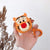 Earphone Case for Airpods 2 Case Silicone Chocolate Cute Cartoon Cover for Apple Air Pods Headphone Case for Earpods Ring Strap