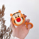 Earphone Case for Airpods 2 Case Silicone Chocolate Cute Cartoon Cover for Apple Air Pods Headphone Case for Earpods Ring Strap