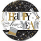 Elegant Celebration Paper Dinner PlateElegant Celebration Paper Dinner Plate