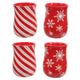 Embossed Cozy Hand Coffee Mug Set