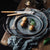 European Retro Metal Plate With Handles Handcrafted Round Wrought Vintage Storage Bread Tray Home Decoration Garden Restaurant