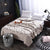 European Syle Flower Printing Color Quilt Blanket Cotton Decorative Soft Plane Sofa Beds Travel Towel Home Textile 1 PC