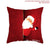 Cotton Linen Merry Christmas Cover Cushion Christmas Decor